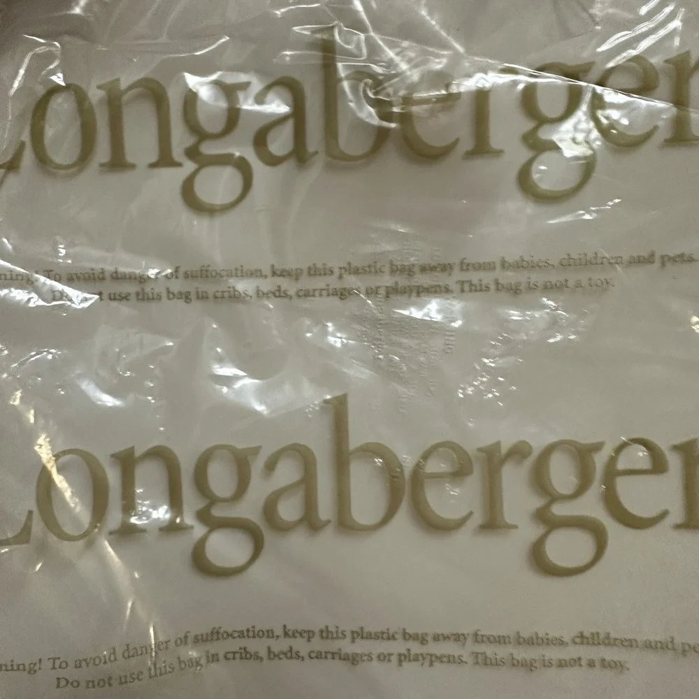Longaberger Plastic Oval Gathering Lid (Lid Only) Item 40360 NEW Sealed